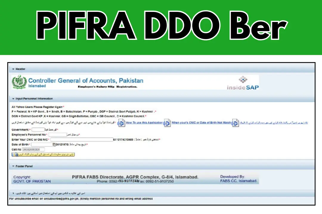 PIFRA DDO Ber